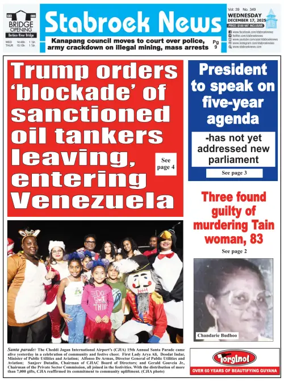 Cover of Stabroek News