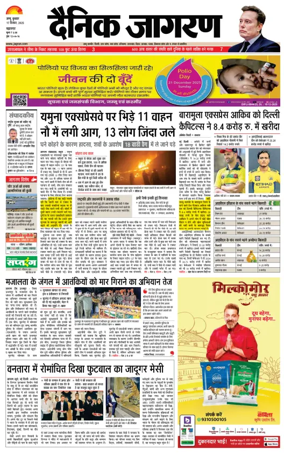 Cover of Dainik Jagran - Jammu