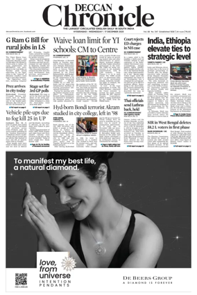 Cover of Deccan Chronicle