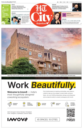 Cover of Hindustan Times (Jaipur) - City