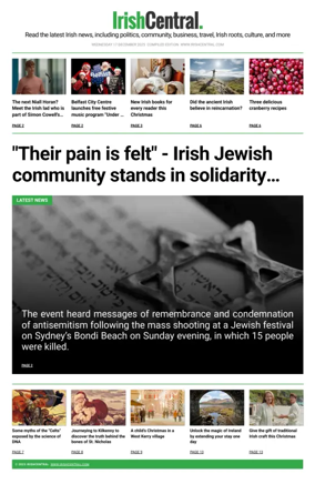 Cover of Irish Central