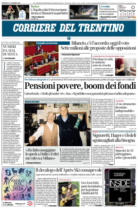Cover of Corriere del Trentino