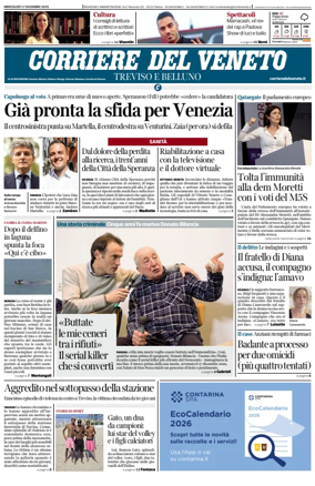Cover of Corriere del Veneto (Treviso e Belluno)