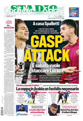Cover of Corriere dello Sport Stadio (Nazionale)