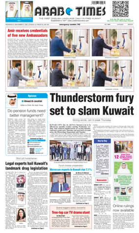 Cover of Arab Times