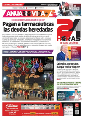 Cover of 24 Horas - El diario sin limites