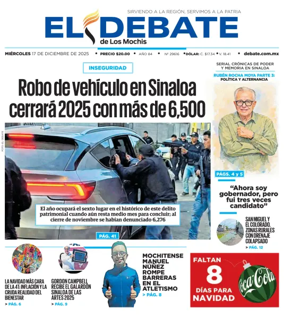 Cover of El Debate de Los Mochis