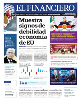 Cover of El Financiero