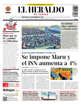 Cover of El Heraldo de Juarez
