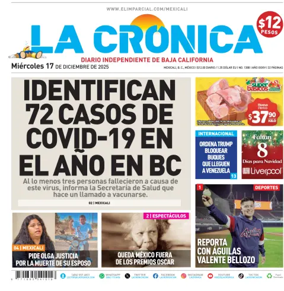 Cover of La Crónica