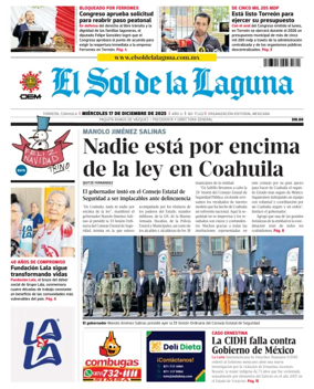 Cover of Noticias del Sol de la Laguna