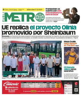 Cover of Publimetro Guadalajara
