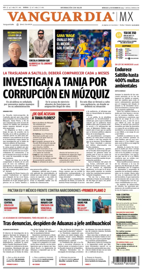 Cover of Vanguardia