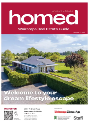 Cover of Homed Wairarapa