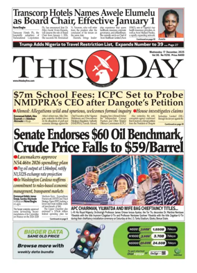 Cover of THISDAY