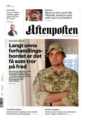 Cover of Aftenposten