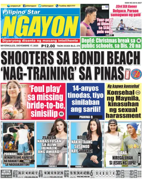 Cover of Pilipino Star Ngayon