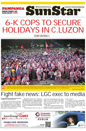 Cover of Sun.Star Pampanga