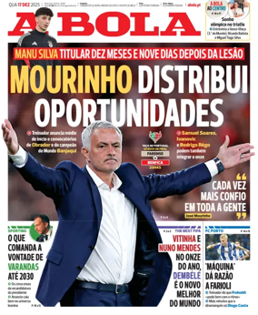 Cover of A BOLA (Portuguese)