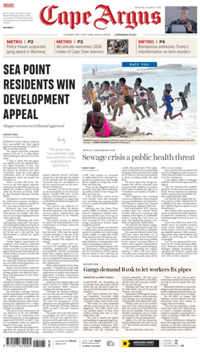 Cover of Cape Argus (PM Edition)