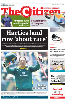 Cover of The Citizen (KZN)