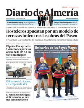 Cover of Diario de Almeria