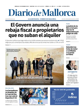 Cover of Diario de Mallorca