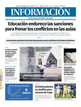 Cover of Diario Informacion (Elche y Vega Baja)