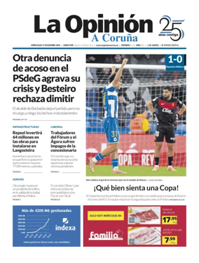 Cover of La Opinion de A Coruna