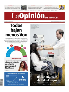 Cover of La Opinión de Murcia