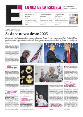 Cover of La Voz de Galicia (Arousa) - La Voz de la Escuela