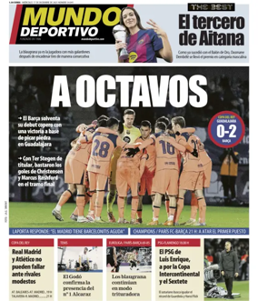 Cover of Mundo Deportivo (At. Madrid)
