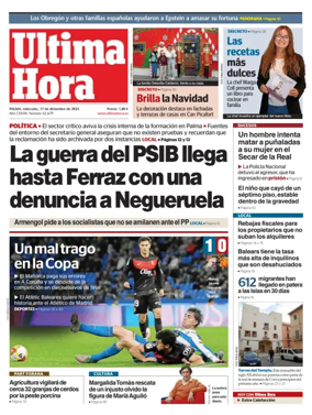Cover of Ultima Hora