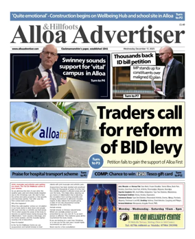 Cover of Alloa Advertiser