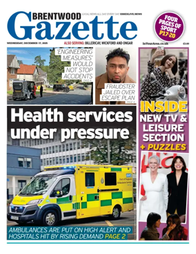 Cover of Brentwood Gazette