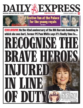 Cover of Daily Express