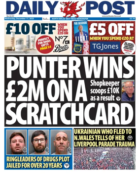 Cover of Daily Post (North Wales)