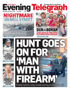 Cover of Evening Telegraph (First Edition)