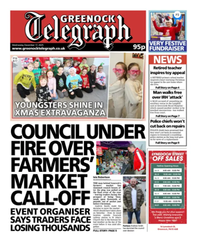 Cover of Greenock Telegraph