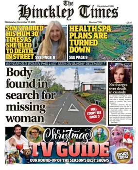 Cover of Hinckley Times