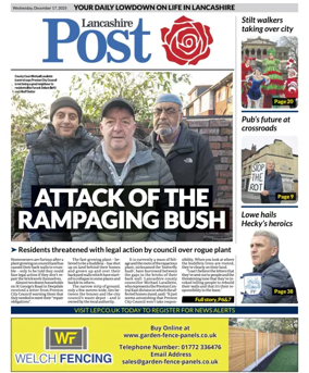 Cover of Lancashire Evening Post