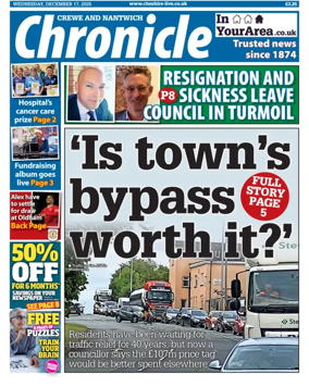 Cover of Nantwich Chronicle