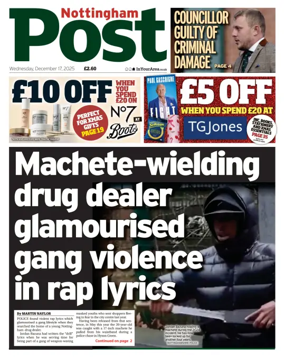 Cover of Nottingham Post