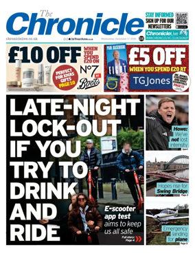 Cover of The Chronicle (South Tyneside and Durham)