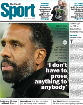 Cover of Herald Sport