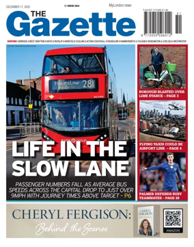 Cover of Uxbridge Gazette