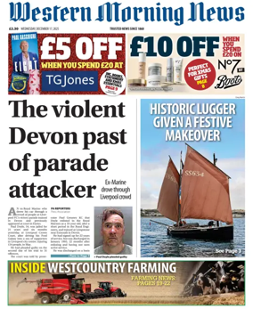 Cover of Western Morning News