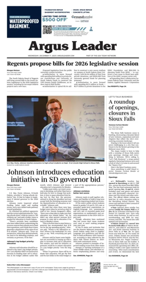 Cover of Argus Leader