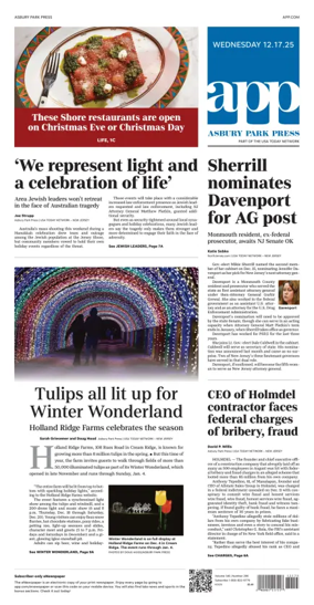 Cover of Asbury Park Press