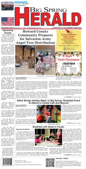 Cover of Big Spring Herald